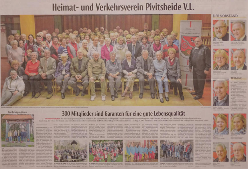 Pressebericht aus der Lippischen Landeszeitung vom 09.01.2018