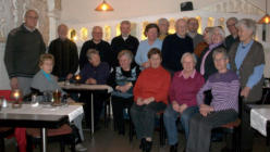 Die "Plattdeutschen Freunde" beim monatlichen Treffen. Hier noch in der Gaststätte "Philoxenia" in Pivitsheide V.L.